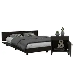 RTA DESIGN - Combo Habitacion Rayco Cama Doble Mesa de Noche