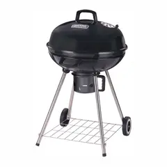 OMAHA - Asador A Carbón Estilo Pava Con Tapa Resistente Y Amplia Superficie