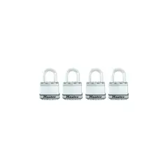 MASTER LOCK - Candado De Acero Vertical Con Igual Llave De 2.54 cm