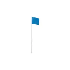 EMPIRE LEVEL - Bandera Con Estaca Color Azul De 6.35 X 8.89 X 53.34 cm