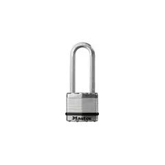 MASTER LOCK - Candado De Acero Vertical Con Llave Diferente De 6.35 cm