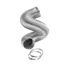 LAMBRO - Kit De Ducto Semirrígido Para Secadora Con Abrazaderas Incluidas