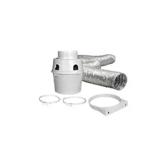 DUNDAS JAFINE - Conducto Flexible De Aluminio De 10.16 cm X 1.52 M