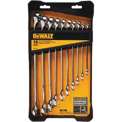 DEWALT - Juego de Llaves Combinadas 10 Piezas SAE