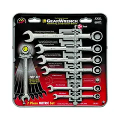 GEARWRENCH - Juego de LLaves 7 Piezas Punta Fina
