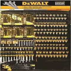 DEWALT - Juego de Llaves Tubo Mando de 3/8 X 92 Piezas