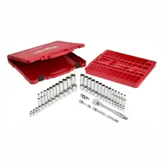 MILWAUKEE - Juego 48 22 9008 con Trinquete y Dados de Acero Aleado