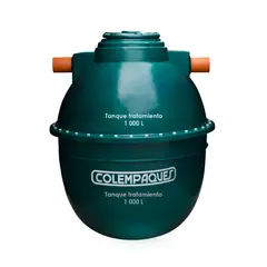 COLEMPAQUES - Tanque de Tratamiento 1000 Litros