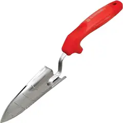 CORONA CLIPPER - Pala Para Transplantar Para Jardín Acero Inoxidable Rojo