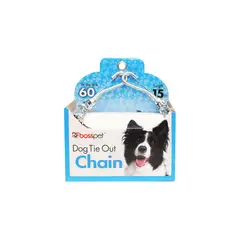 BOSS PET PRODUCTS - Correa Para Perro De Amarre Eslabón Retorcido De 3,5 mm X 4,57 M
