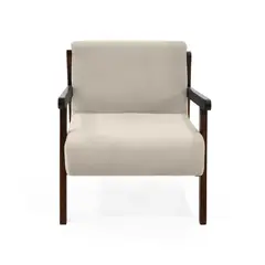 ROCA - Poltrona Segovia 76X66X78 Tela Poliester Taupe