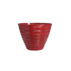 SOUTHERN PATIO - Maceta Con Plato Rojo De 40.64 cm