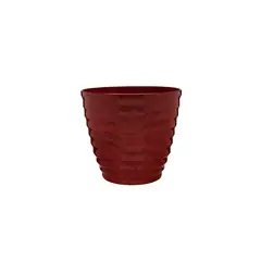 SOUTHERN PATIO - Maceta Con Forma De Colmena Rojo De 35.56 cm