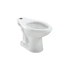 AMERICAN STANDARD - Taza de Inodoro Univ Alargado Color Blanco de 41.91 cm