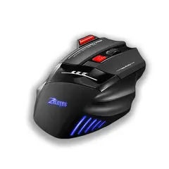 ZELOTES - Mouse Gamer Inalámbrico Recargable 4000 Dpi