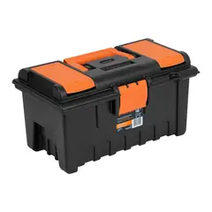 TRUPER - Caja de Herramientas de 23 cm con Charola y Compartimientos