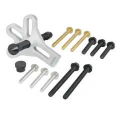 TRUPER - Extractor Pata de Gallo de Cabeza 5/8 Pulgadas Incluye 15 Piezas