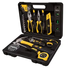 PRETUL - Juego de Herramientas 42 Piezas Comfort Grip Cuadrante 1/4 Pulgadas