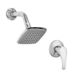 STRETTO - Monocontrol Ducha Aspen Cuadrada Consumo 6 l/min