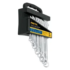 PRETUL - Juego de Llaves Mixtas 11 Piezas 6 mm hasta 16 mm en Estuche
