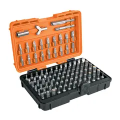 TRUPER - Juego de 100 Puntas de 1'' para Destornillador y Taladro