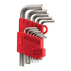 TRUPER - Juego de Llaves 13 Piezas Bristol o Allen en Pulgadas en Estuche