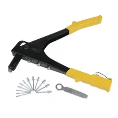 PRETUL - Remachadora de 10 Pulgadas con 60 Remaches y 4 Boquillas