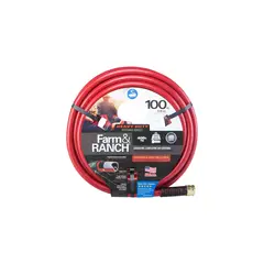 SWANKIE - Manguera Industrial para Jadín Rojo 1,58 cm X 30,48 m