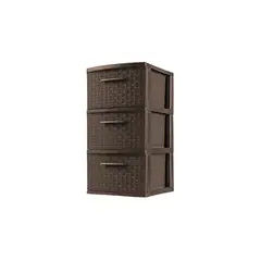 STERILITE - Cajonera Vertical Color Marron