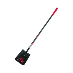 RAZOR BACK - Pala Para Excavar De Acero Punta Cuadrada Mango Fibra De Vidrio
