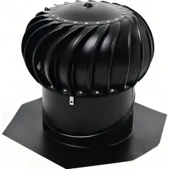 LOMANCO - Turbina y Unidad de Base de 30.48 cm Aluminio Negro