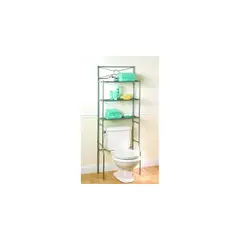 ZENNA HOME - Estanteria Para Bano 3 Estantes Niq Satinado