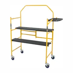 METALTECH - Andamio con Ruedas de 1.21 M con Estante