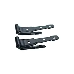 PROSOURCE - Bisagron Y Gancho Atornillable Negro De 20.32 cm