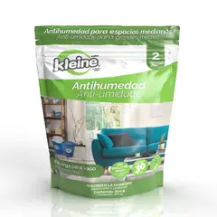 KLEINE WOLKE - Absorbente Humedad Repuesto Vaso x400 Gramos 2 Unidades Bamboo