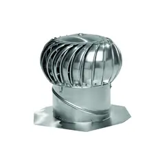 LOMANCO - Turbina y Unidad de Base de 35.56 cm Aluminio Laminado