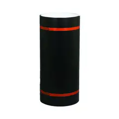 GENERICO - Bobina de Termino de Aluminio Negro/Blanco 35.56 cm X 15.24 M