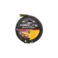 SWANKIE - Manguera De Caucho Color Negro De 1.58 cm X 7.62 M