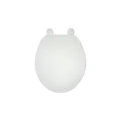 BEMIS - Asiento con Bisagra Regulable Plastico Blanco