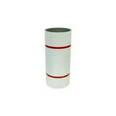 AMERIMAX HOME PRODUC - Bobina de Termino Pvc Blanco Brillante 60.96 cm X 15.24 M