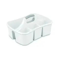 STERILITE - Organizador para Almacenar de Uso General Blanco de 44.76 X 2.54 cm