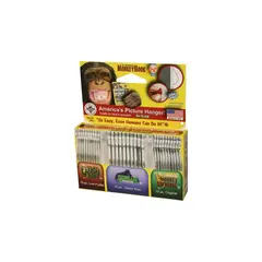 GENERICO - Ganchos Para Cuadros Monkey Hook De Alta Resistencia Sin Herramientas