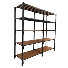 PRODALCA - Estanteria carga metálica 2 Cajones 1,94 mt 5 Niveles hardboard