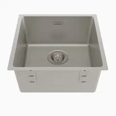 SOCODA - Lavaplatos De Empotrar Prime 44x44 Cm + Canastilla + Rejilla