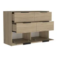 RTA DESIGN - Cómoda 4 Cajones 77.6X107X41.3 Kaia Rta Blanco