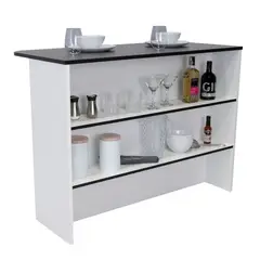 RTA DESIGN - Barra Auxiliar Fendi Rta Blanco Wengue 90X120X60 Cm