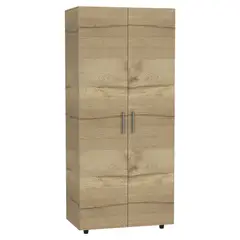 RTA DESIGN - Closet Hogar 180X80X48cm Rta Madera natural/Blanco