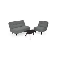 ROCA - Sala Baltimore 81X122X82 Cm Gr + Mesa de Centro Mcla