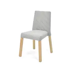 ROCA - Silla Cataluna 87X48X56 Cm Tela Plata