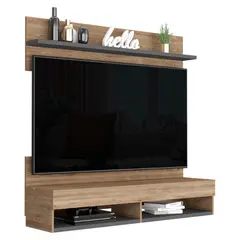 RTA DESIGN - Panel TV 60 Pulgadas Wall 2A Rta Miel Plomo